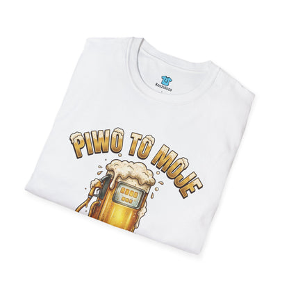 Koszulka „Piwo to moje paliwo” – styl luźny, humor konkret