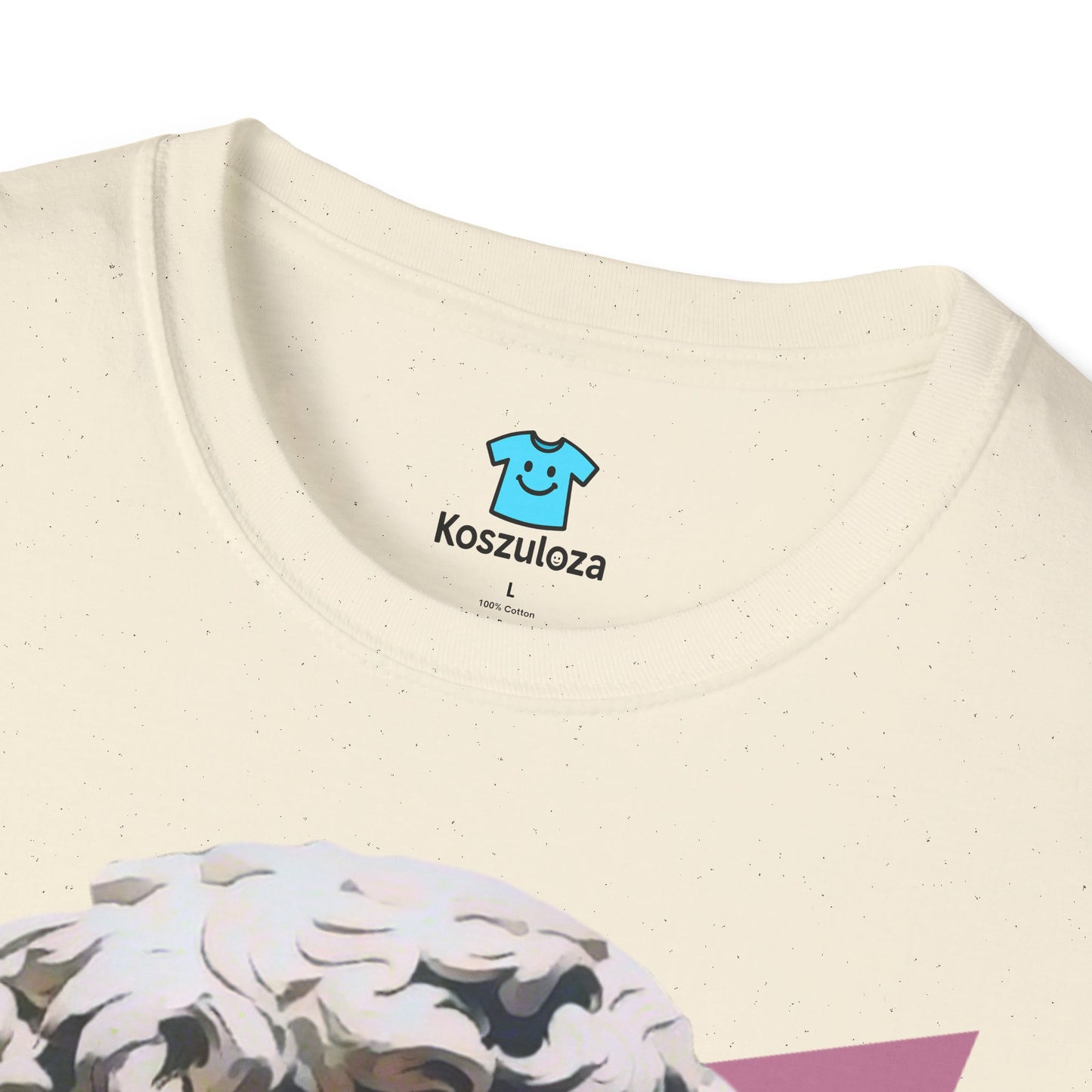 Koszulka „David Bubblegum” – klasyczna rzeźba w wersji retro z nutą humoru