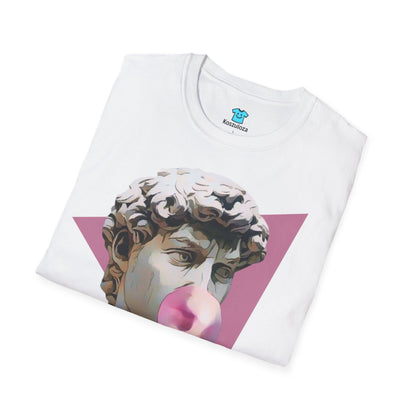 Koszulka „David Bubblegum” – klasyczna rzeźba w wersji retro z nutą humoru