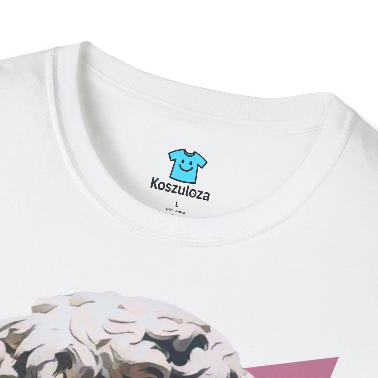 Koszulka „David Bubblegum” – klasyczna rzeźba w wersji retro z nutą humoru