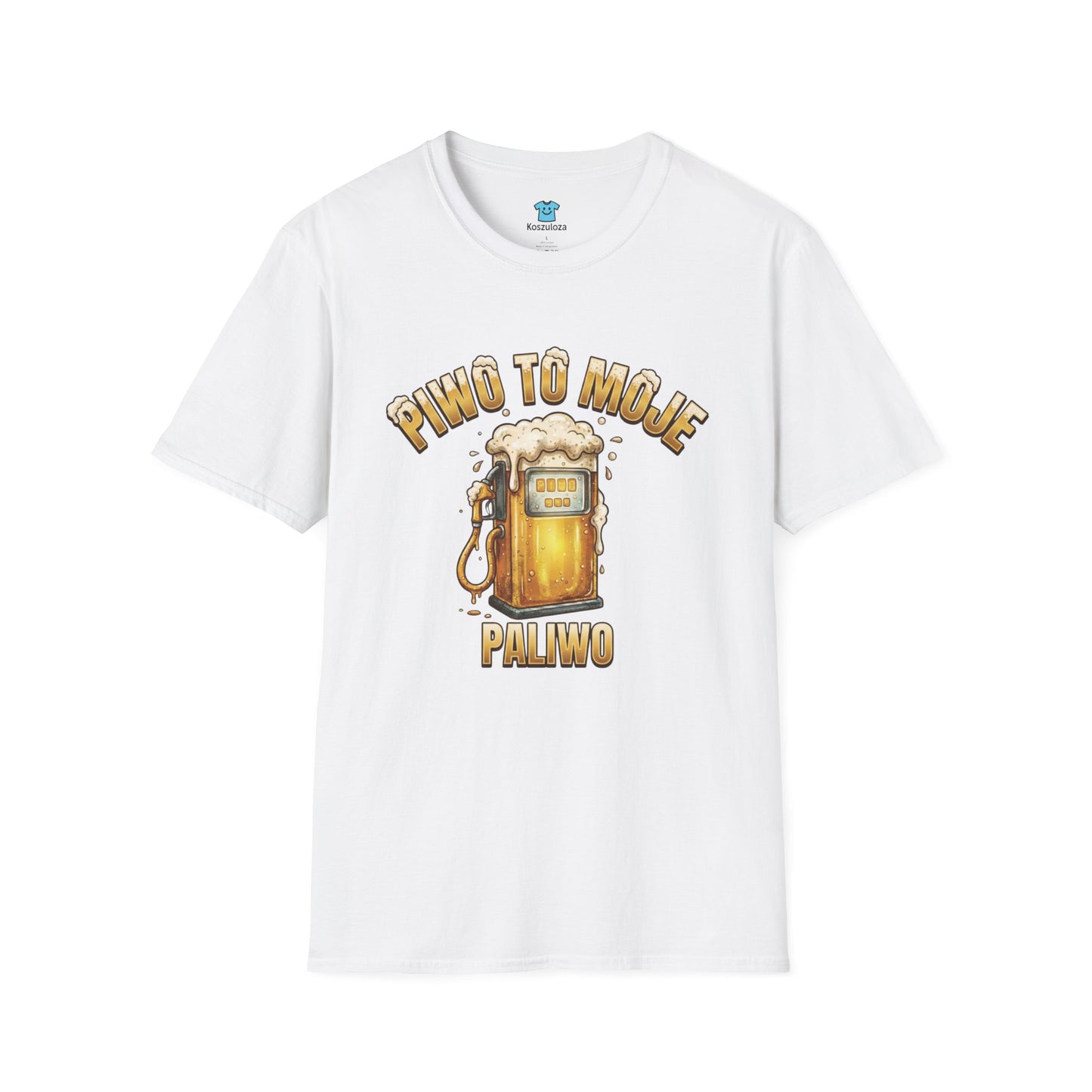Koszulka „Piwo to moje paliwo” – styl luźny, humor konkret