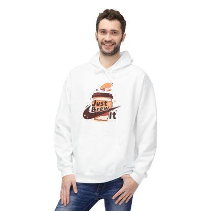 Bluza „Just Brew It” — ciepła, miękka i idealna dla każdego miłośnika kawy.